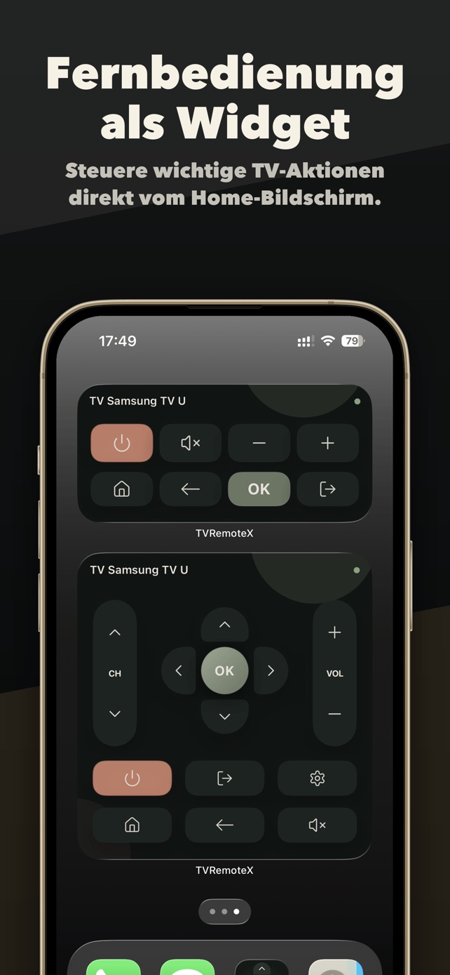 Home-Bildschirm-Widgets