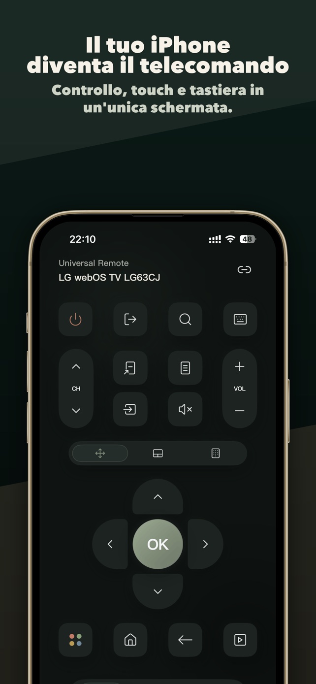 Telecomando universale per iPhone