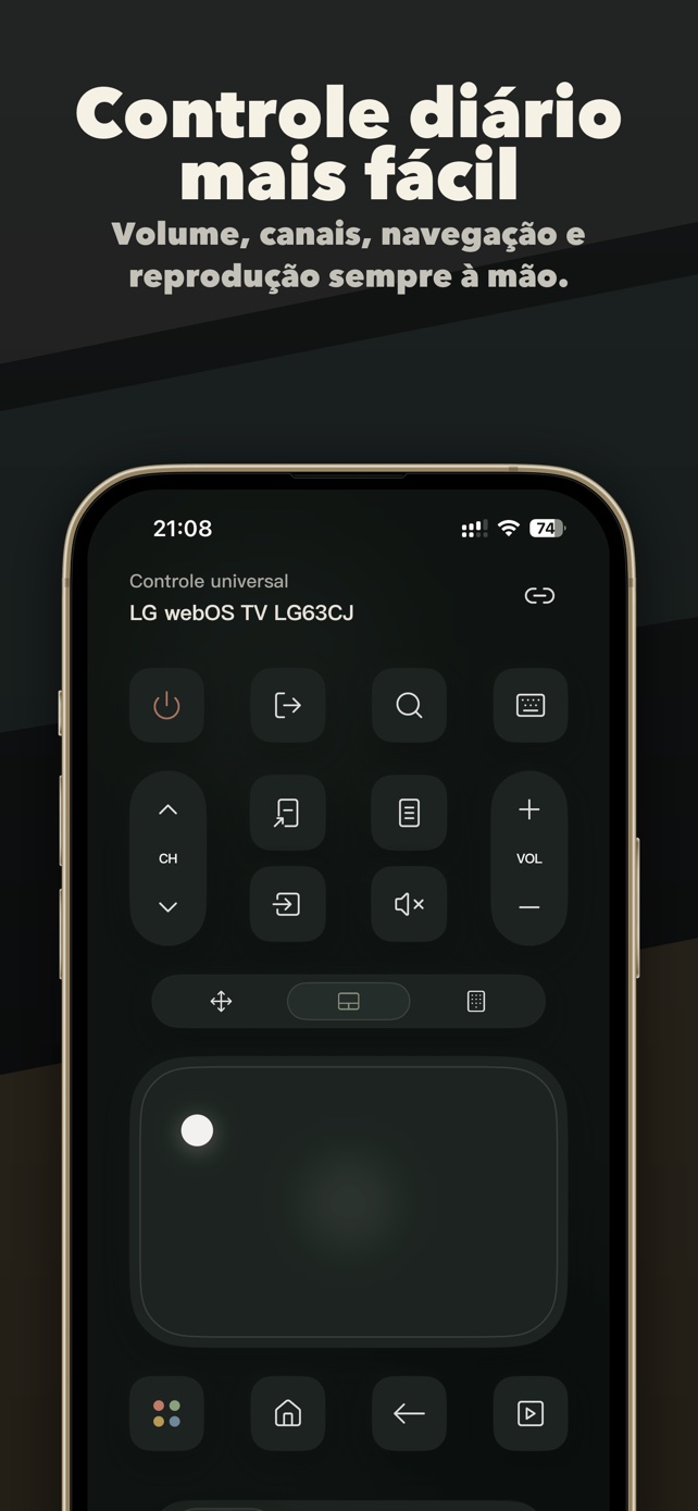 Controle remoto completo