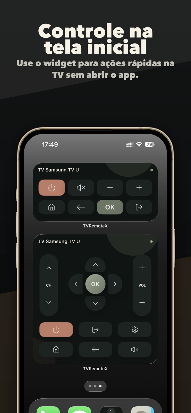Widgets da Tela de Início